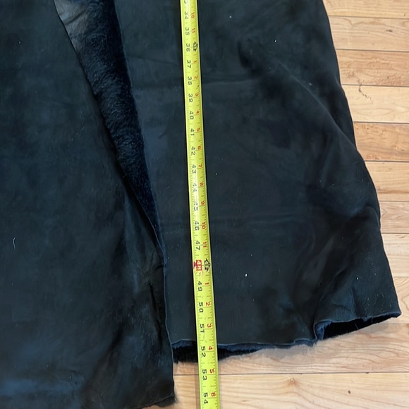 Ivan Grundahl genuine leather shearling long coat - Picture 9 of 15